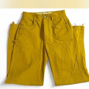 Damir Doma Yellow Straight Leg Jeans
